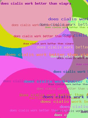 DOES CIALIS WORK BETTER THAN VIAGRA